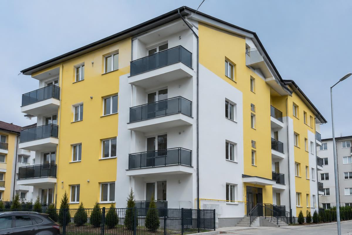 Bloc de locuințe modern — performanță energetică